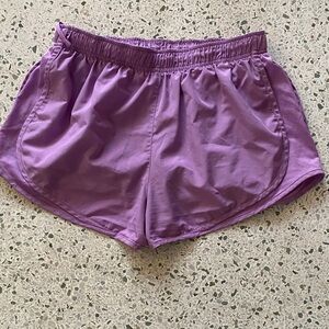 Nike Women's Lavender Athletic Shorts